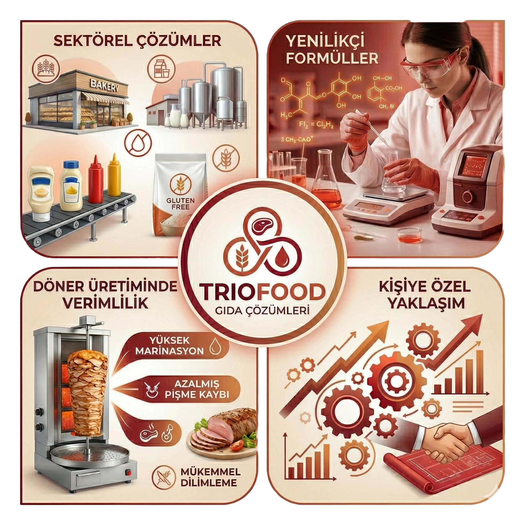TRİOFOOD üretim ve geliştirme ortamı
